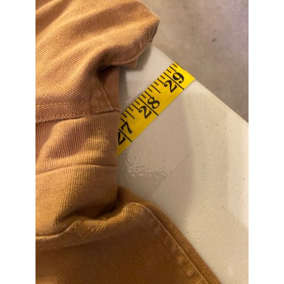 Duluth Trading Co Canvas Heavy Coat Mens XXL Brown Field Barn Chore Workwear - Picture 11 of 14